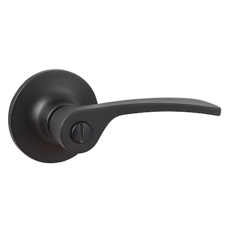 Sure-Loc Hardware Sure-Loc Hardware Edge Privacy Lever, Grade 2, Flat Black EG102 FBL